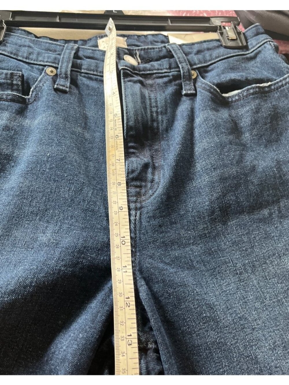 NWT A New Day Jeans Blue High Rise Bootcut Straight Crop Curvy Basic Wom 6/28R - Picture 7 of 8